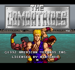 Combatribes, The (USA) - Title Screen