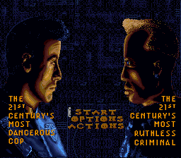 Demolition Man (USA) - Title Screen
