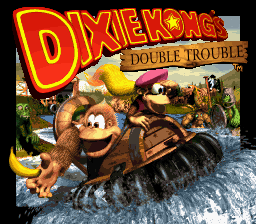 Donkey Kong Country 3 - Dixie Kong's Double Trouble! (USA) (En,Fr) - Title Screen