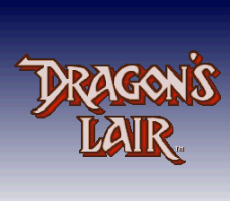 Dragon's Lair (USA) - Title Screen