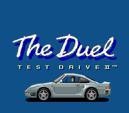 Duel, The - Test Drive II (USA) - Title Screen
