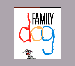 Family Dog (USA) - Title Screen