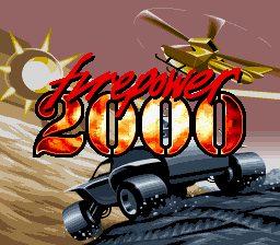 Firepower 2000 (USA) - Title Screen