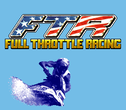 Full Throttle - All-American Racing (USA) - Title Screen