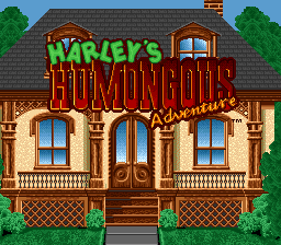 Harley's Humongous Adventure (USA) - Title Screen