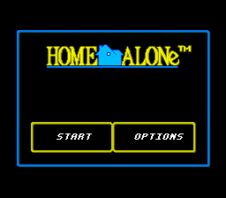 Home Alone (USA) - Title Screen