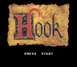 Hook (USA) - Title Screen