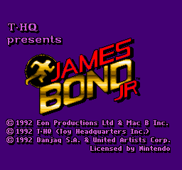 James Bond Jr (USA) - Title Screen