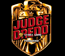 Judge Dredd (USA) - Title Screen