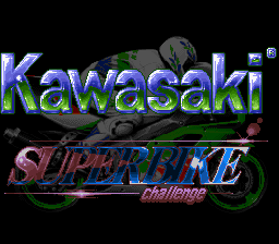 Kawasaki Superbike Challenge (USA) - Title Screen