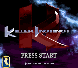 Killer Instinct (USA) (Rev 1) - Title Screen