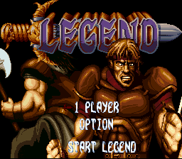 Legend (USA) - Title Screen