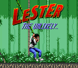 Lester the Unlikely (USA) - Title Screen