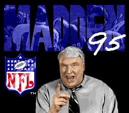 Madden NFL 95 (USA) - Title Screen