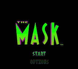 Mask, The (USA) - Title Screen