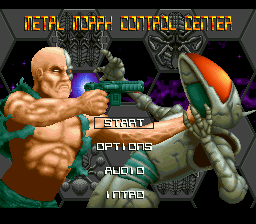 Metal Morph (USA) - Title Screen