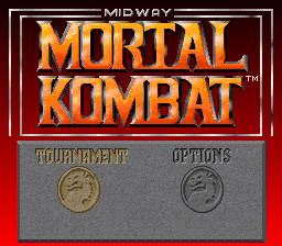 Mortal Kombat (USA) - Title Screen