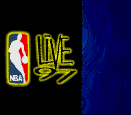 NBA Live 97 (USA) - Title Screen