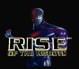 Rise of the Robots (USA) - Title Screen