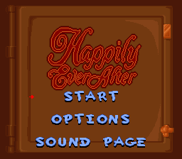 Snow White in Happily Ever After (USA) - Title Screen