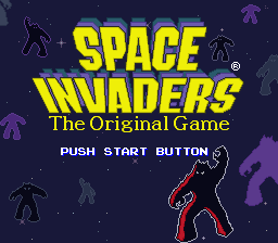 Space Invaders (USA) - Title Screen