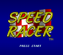Speed Racer (USA) - Title Screen