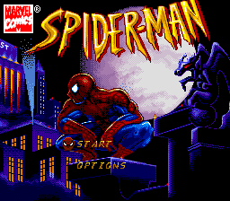 Spider-Man (USA) - Title Screen