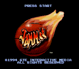Street Sports - Jammit (USA) - Title Screen