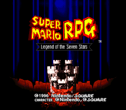 Super Mario RPG - Legend of the Seven Stars (USA) - Title Screen
