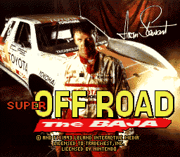 Super Off Road - The Baja (USA) - Title Screen