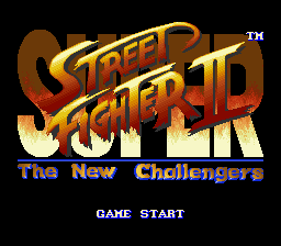 Super Street Fighter II (USA) - Title Screen