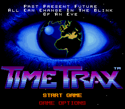 Time Trax (USA) - Title Screen