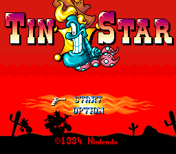 Tin Star (USA) - Title Screen