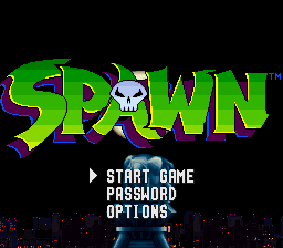 Todd McFarlane's Spawn - The Video Game (USA) - Title Screen