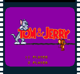 Tom and Jerry (USA) - Title Screen