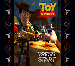 Toy Story (USA) - Title Screen