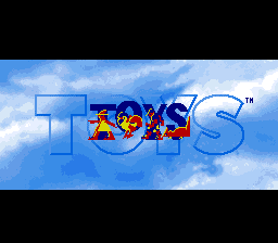 Toys - Let the Toy Wars begin! (USA) - Title Screen