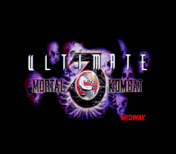 Ultimate Mortal Kombat 3 (USA) - Title Screen